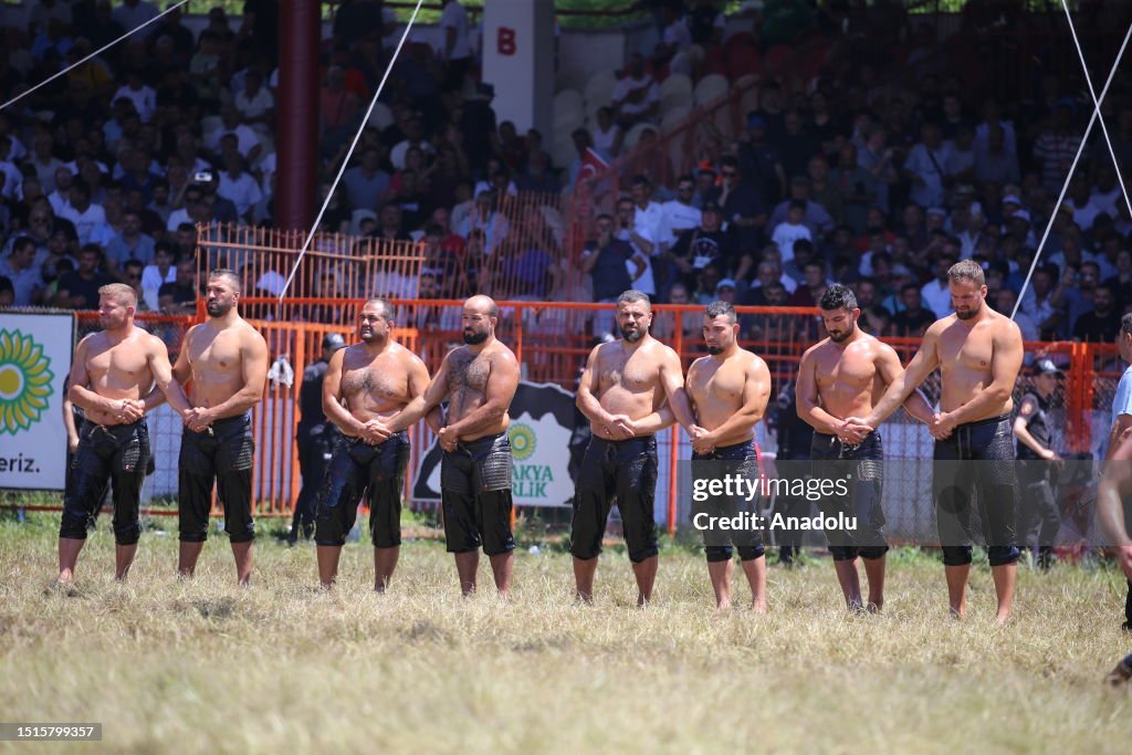 662nd Kirkpinar Oil Wrestling Festival in Turkiye's Edirne