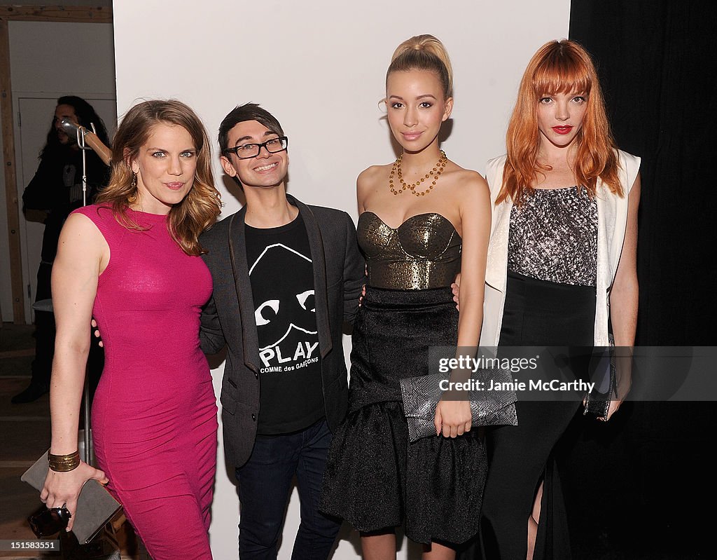 Christian Siriano - Front Row & Backstage - Spring 2013 Mercedes-Benz Fashion Week