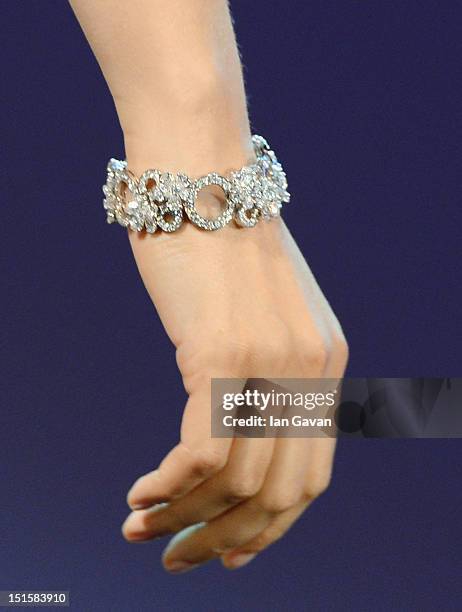 Actress Hadas Yaron attends the Award Ceremony during the 69th Venice Film Festival at the Palazzo del Cinema on September 8, 2012 in Venice, Italy.