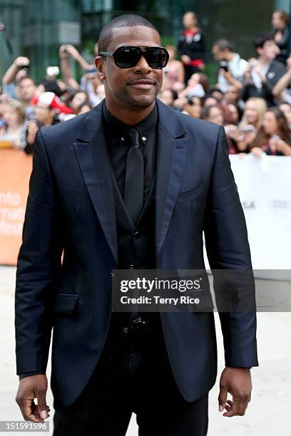 Actor Chris Tucker attends the "Silver Linings Playbook" premiere during the 2012 Toronto International Film Festiva at Roy Thomson Halll on...