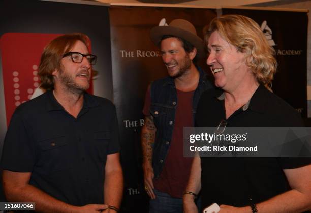 Producer Brendan O'Brien Producer/Singer/Songwriter/ Butch Walker and Producer Steve Lillywhite chat during GRAMMY GPS - A Road Map For Today's Music...