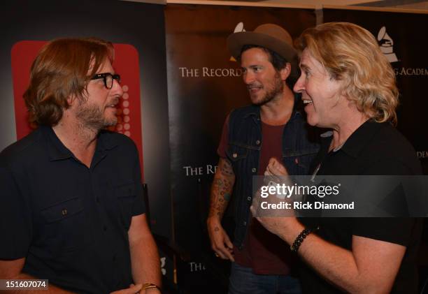 Producer Brendan O'Brien Producer/Singer/Songwriter/ Butch Walker and Producer Steve Lillywhite chat during GRAMMY GPS - A Road Map For Today's Music...