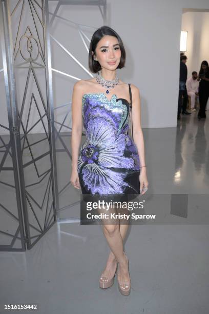 Heart Evangelista attends the ArdAzAei Haute Couture Fall/Winter 2023/2024 show as part of Paris Fashion Week on July 04, 2023 in Paris, France.