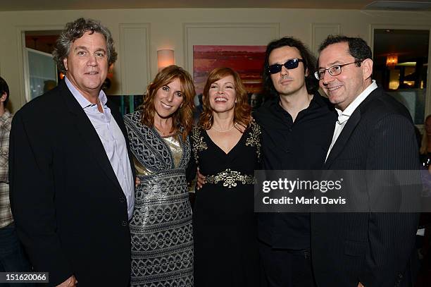 Co-President of Sony Pictures Classics Tom Bernard, Director/Producer Amy Berg, Producer Lorri Davis, producer/documentary subject Damien Echols, and...