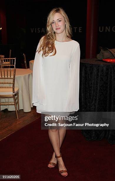 Actress Ashley Johnson attends the "Much Ado About Nothing" premiere during the 2012 Toronto International Film Festival at The Elgin Theatre on...