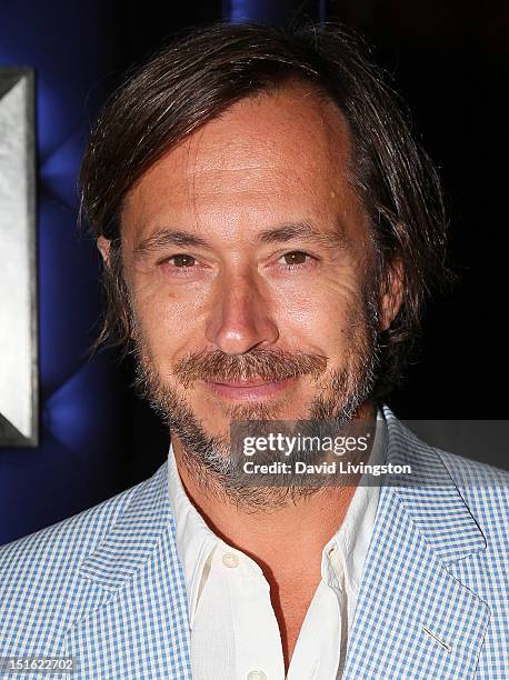 Industrial designer Marc Newson attends the launch party for TASCHEN's "Marc Newson Works" at TASCHEN on September 8, 2012 in Beverly Hills,...