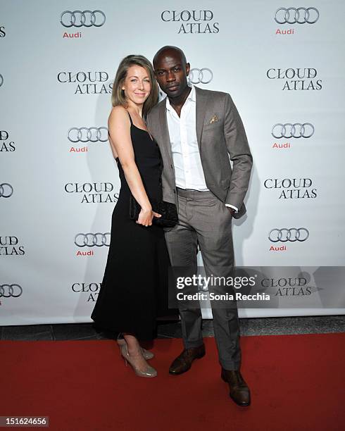 Emma Gyasi and David Gyasi attend "Cloud Atlas" Post Screening Event - 2012 Toronto International Film Festival on September 8, 2012 in Toronto,...