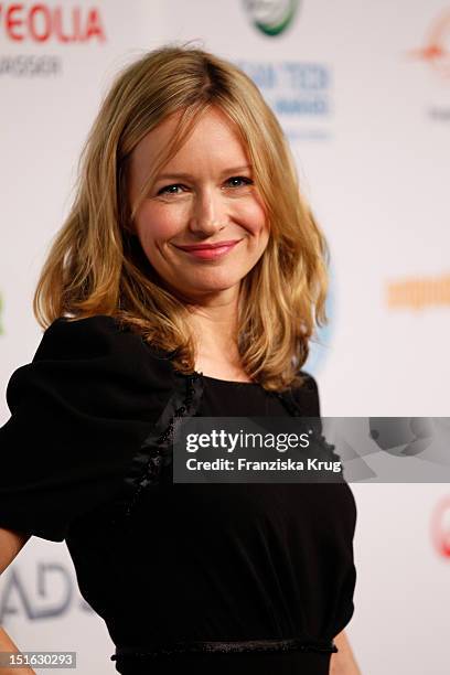 Stephanie Stappenbeck attends the Clean Tech Media Award at Tempodrom on September 7, 2012 in Berlin, Germany.