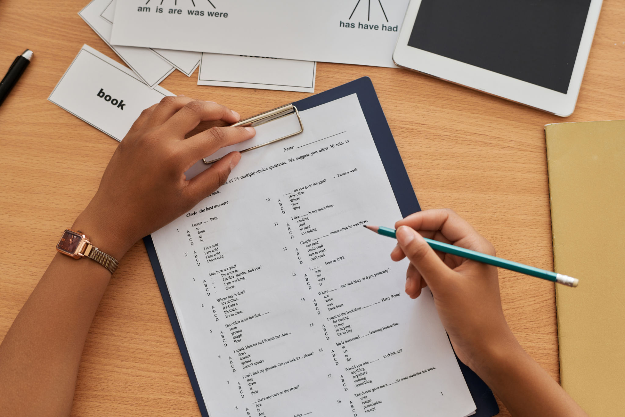 language test preparation