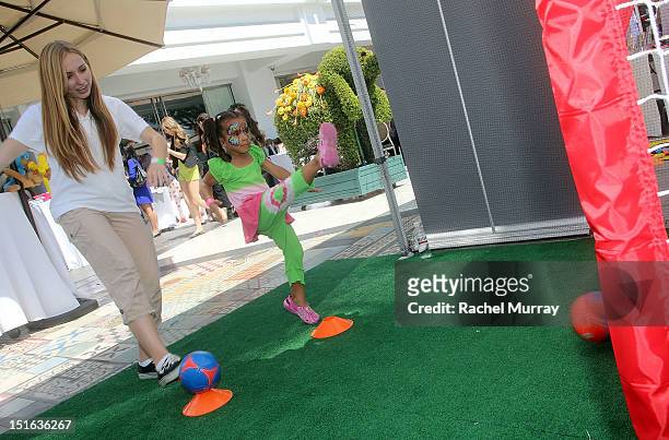 Shyla Tillman attends the Red CARpet event hosted by Britax and Ali Landry at SLS Hotel on September 8, 2012 in Beverly Hills, California.