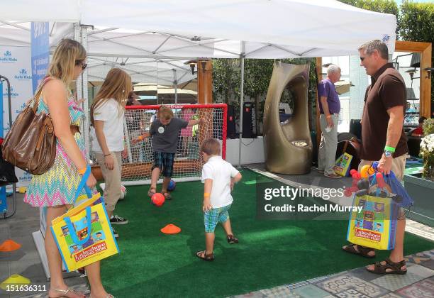 General view of guests during the Red CARpet event hosted by Britax and Ali Landry at SLS Hotel on September 8, 2012 in Beverly Hills, California.