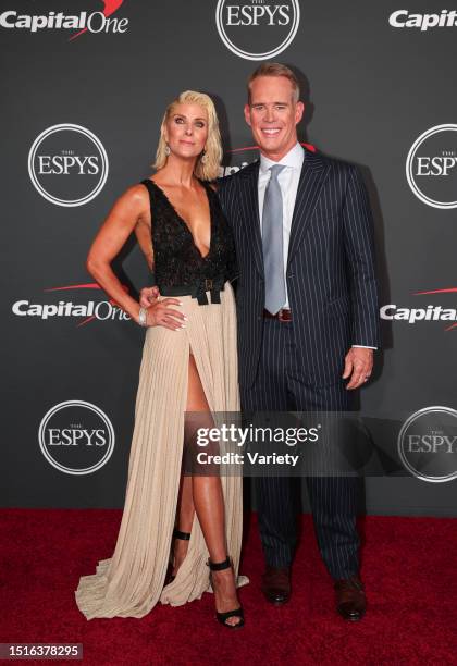 Michelle Beisner-Buck and Joe Buck at The 2022 ESPYS held at the Dolby Theatre on July 20, 2022 in Los Angeles, California, USA. Photo by Christopher...