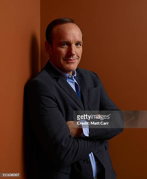 Actor Clark Gregg of "Much Ado About Nothing" poses at the Guess Portrait Studio during 2012 Toronto International Film Festival on September 9, 2012...