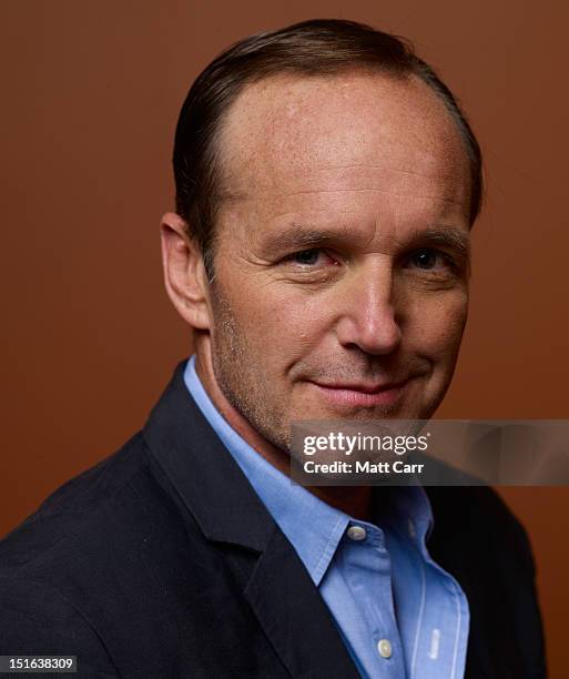 Actor Clark Gregg of "Much Ado About Nothing" poses at the Guess Portrait Studio during 2012 Toronto International Film Festival on September 9, 2012...