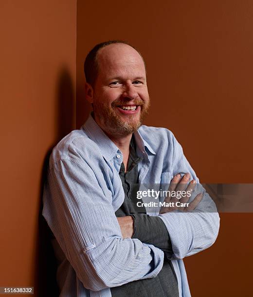 Writer/director Joss Whedon of "Much Ado About Nothing" poses at the Guess Portrait Studio during 2012 Toronto International Film Festival on...