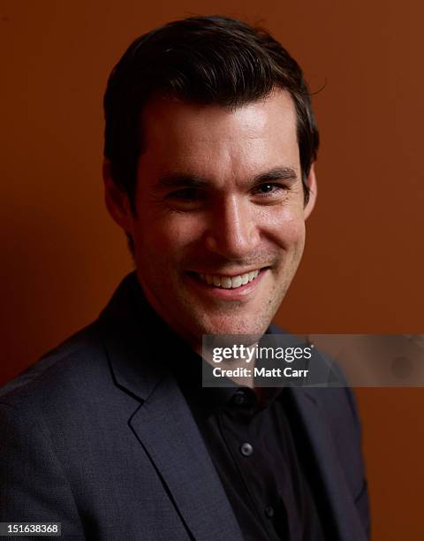 Actor Sean Maher of "Much Ado About Nothing" poses at the Guess Portrait Studio during 2012 Toronto International Film Festival on September 9, 2012...