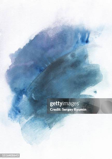 navy blue paint strokes - dark blue watercolor stock pictures, royalty-free photos & images