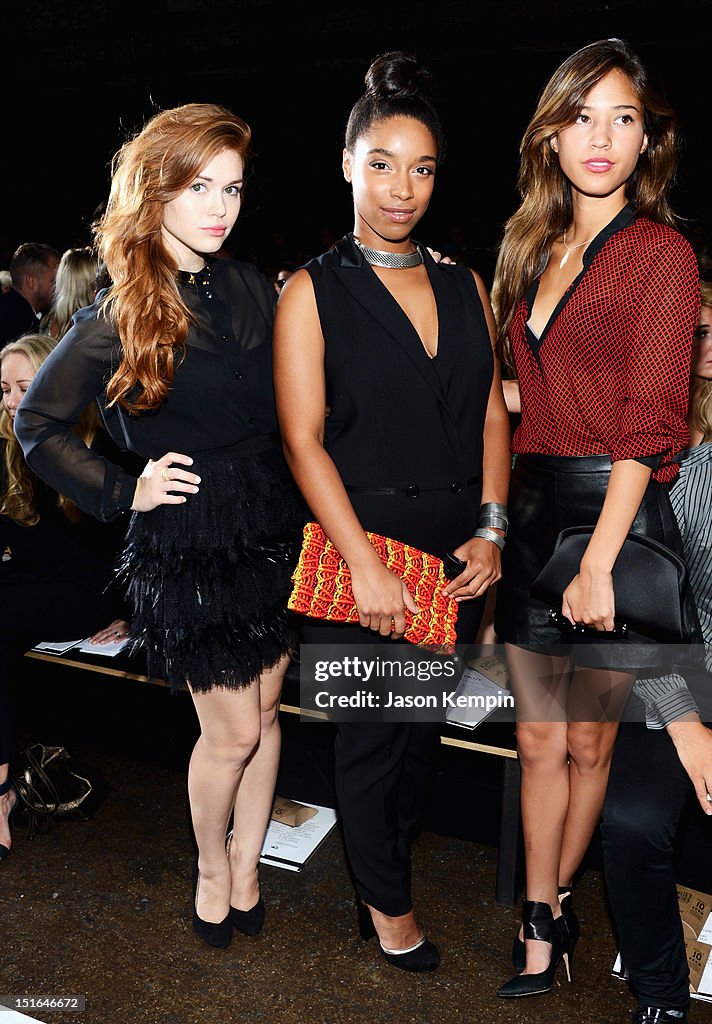 DKNY Women's - Front Row - Spring 2013 Mercedes-Benz Fashion Week