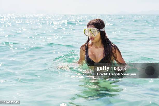 teenage girl on holiday - girl looking down stock pictures, royalty-free photos & images