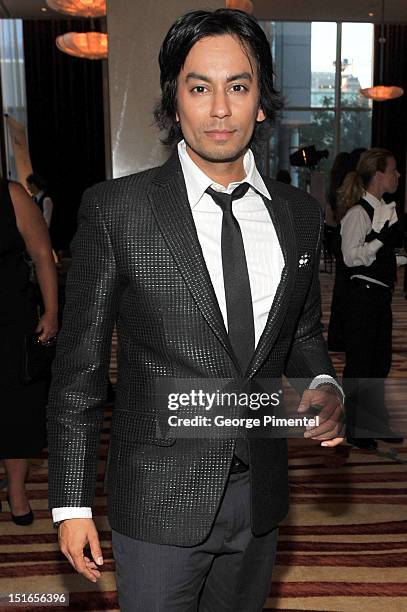 Vince Shaikh attends Rising Stars: Walk The Red Carpet Hello! Hollywood Party during the 2012 Toronto International Film Festival at the Ritz Carlton...