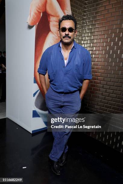 Haider Ackermann attends the Jean Paul Gaultier Haute couture Fall/Winter 2023/2024 show as part of Paris Fashion Week on July 05, 2023 in Paris,...