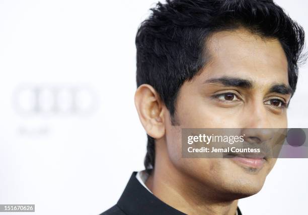 Actor Siddharth arrives at the "Midnight's Children" Premiere at the 2012 Toronto International Film Festival at Roy Thomson Hall on September 9,...