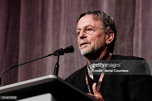 Producer David Hamilton speaks at the "Midnight's Children" Premiere at the 2012 Toronto International Film Festival at Roy Thomson Hall on September...