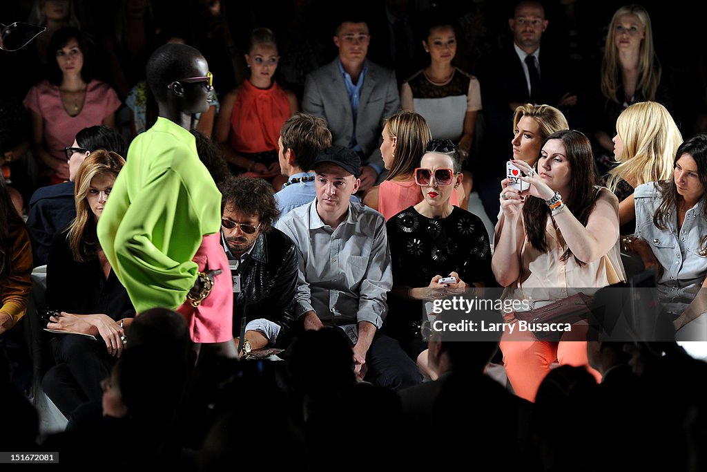 Diane Von Furstenberg - Front Row - Spring 2013 Mercedes-Benz Fashion Week