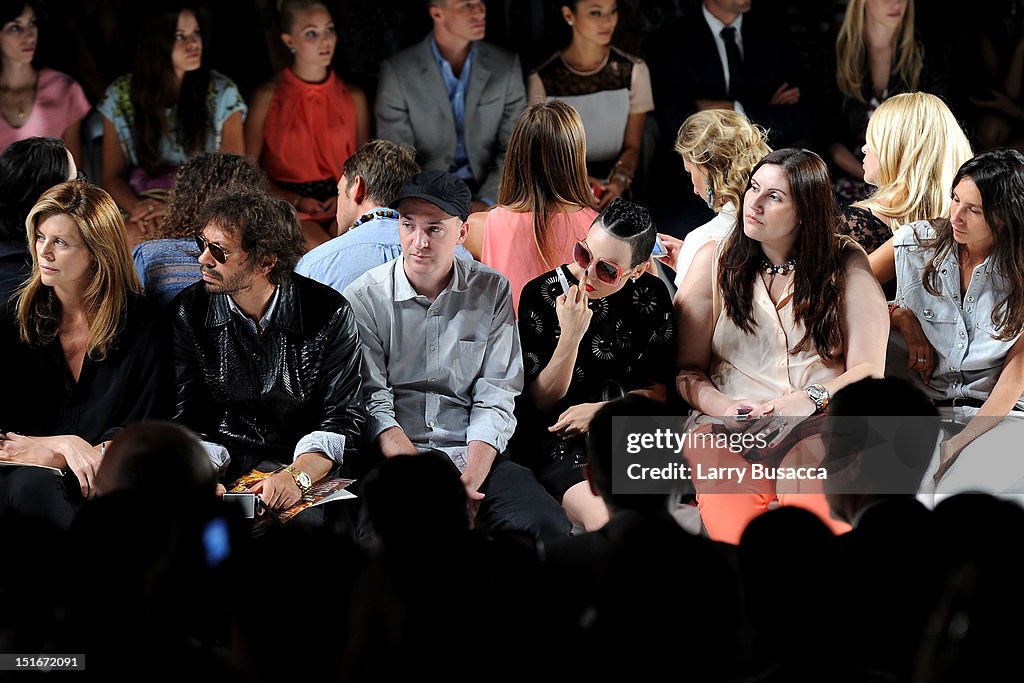 Diane Von Furstenberg - Front Row - Spring 2013 Mercedes-Benz Fashion Week