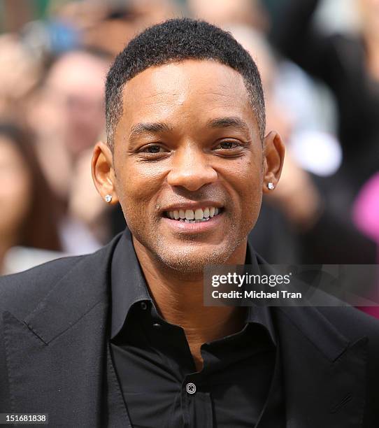 Will Smith arrives at "Free Angela & All Political Prisoners" premiere during the 2012 Toronto International Film Festival held at Roy Thomson Hall...