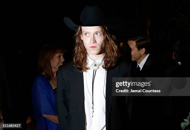 Actor Caleb Landry Jones attends the "Byzantium" premiere during the 2012 Toronto International Film Festival at Ryerson Theatre on September 9, 2012...