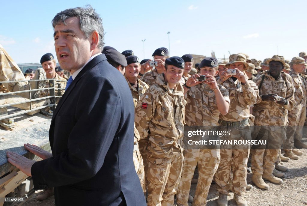 AFGHANISTAN-BRITAIN-UNREST-POLITICS-BROWN