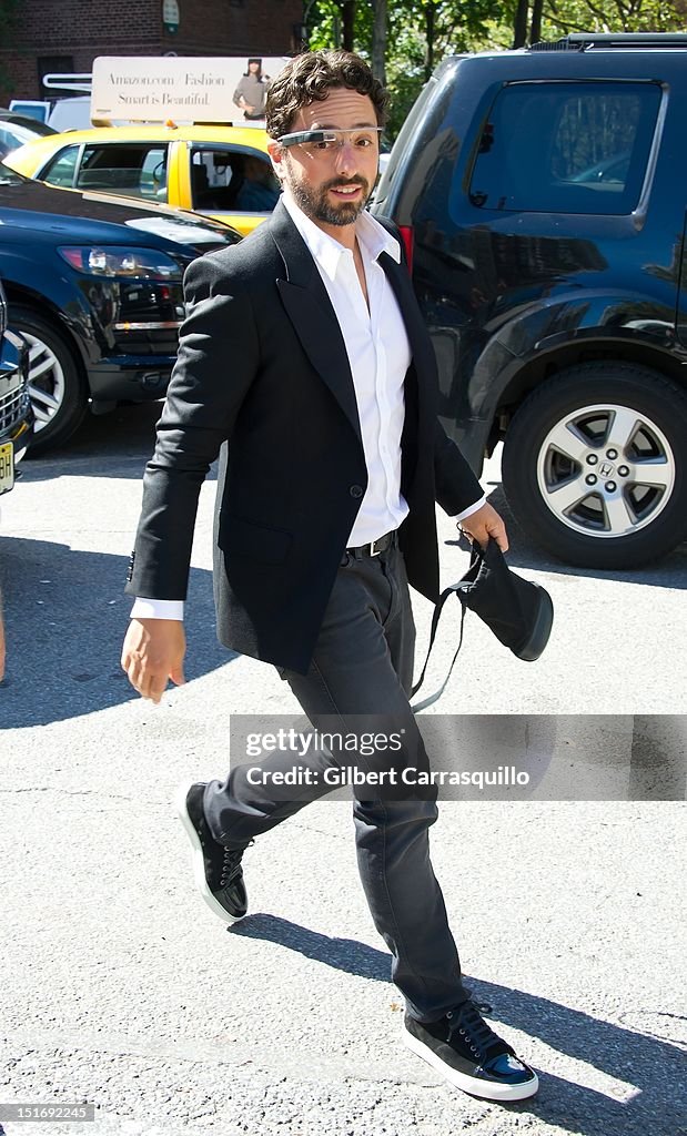 Celebrity Sightings - Spring 2013 Mercedes-Benz Fashion Week - September, 9 2012