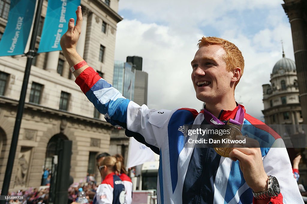 Olympics & Paralympics Team GB - London 2012 Victory Parade