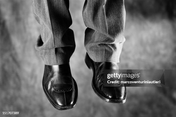 death of a salesman (that is, businessman) - dead body feet stock pictures, royalty-free photos & images