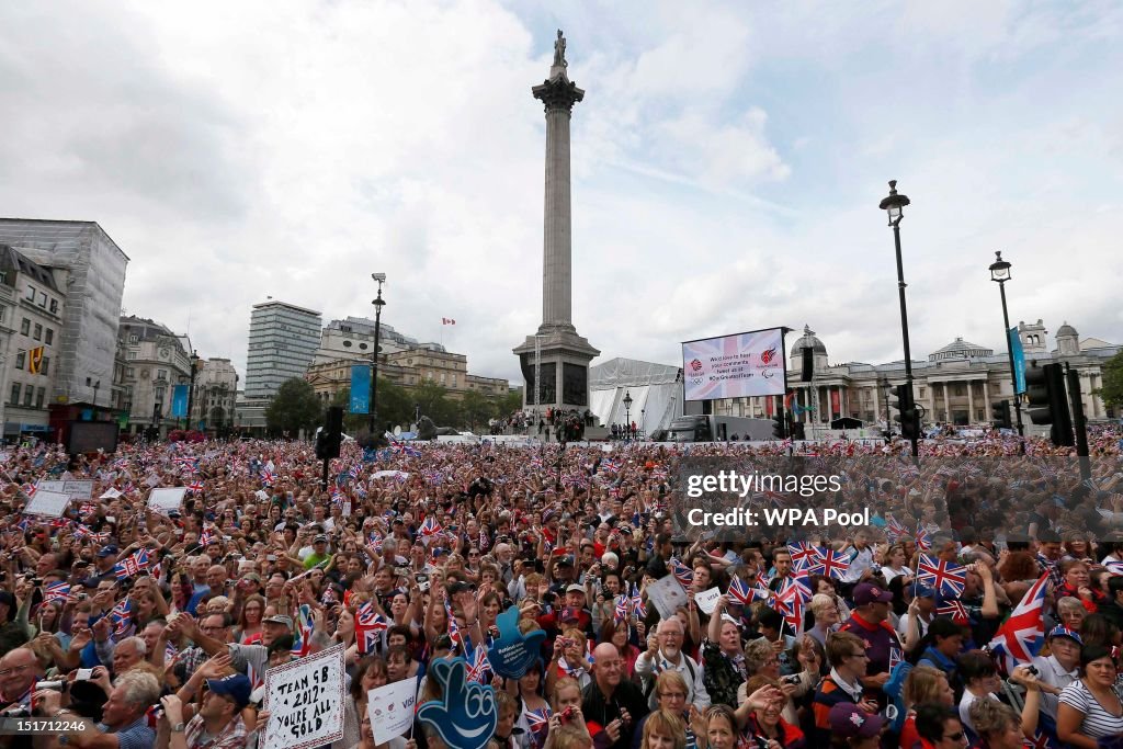 Olympics & Paralympics Team GB - London 2012 Victory Parade