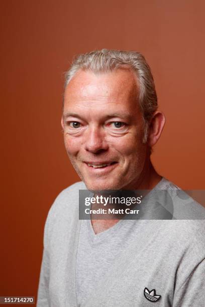 Actor Søren Malling of "A Hijacking" poses at the Guess Portrait Studio during 2012 Toronto International Film Festival on September 10, 2012 in...