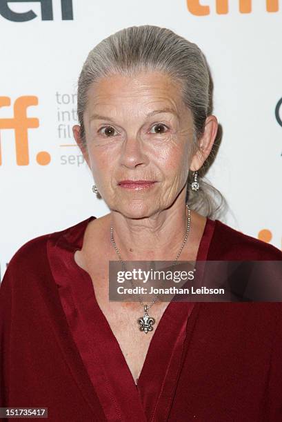 Actress Genevieve Bujold attends the "Still" premiere during the 2012 Toronto International Film Festival at Winter Garden Theatre on September 10,...