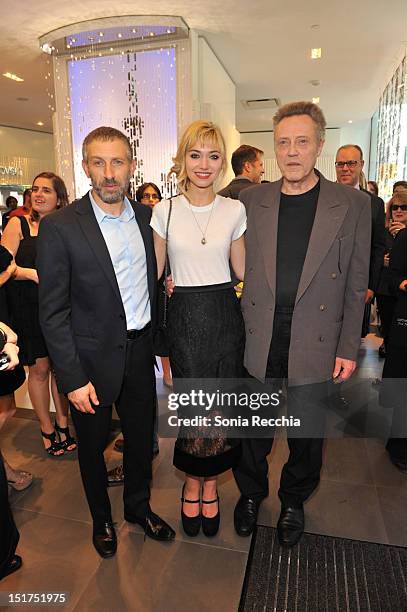 Mark Ivanir, Imogen Poots and Christopher Walken attend "A Late Quartet" Pre-Screening Event - 2012 Toronto International Film Festival on September...