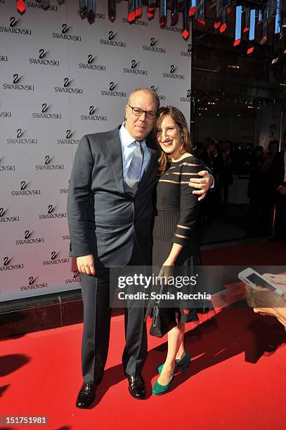 Yaron Zilberman and Tamar Sela attend "A Late Quartet" Pre-Screening Event - 2012 Toronto International Film Festival on September 10, 2012 in...