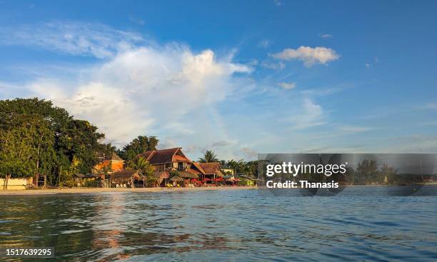 seven mile beach, negril, jamaica - jamaica beach stock pictures, royalty-free photos & images