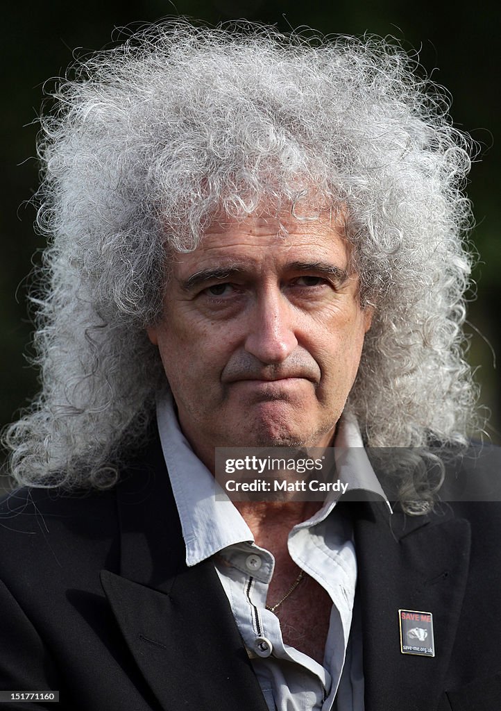 Rock Star Brian May Leads A Campaigns Against Badger Culling