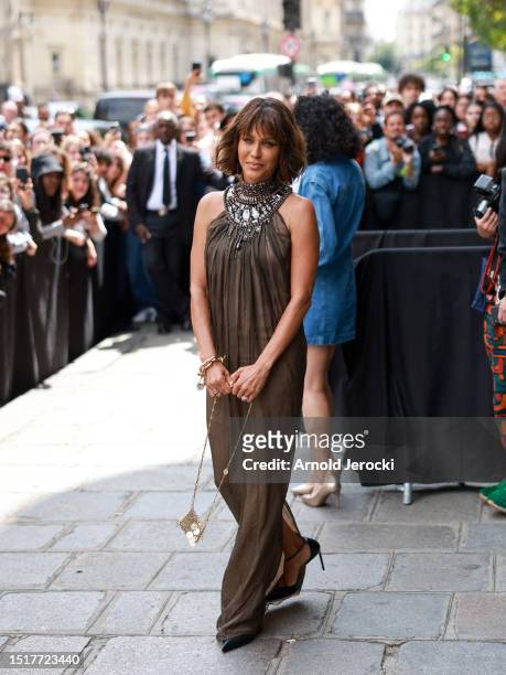 Nicole Ari Parker attends the Jean Paul Gaultier Haute Couture Fall/Winter 2023/2024 show as part of Paris Fashion Week on July 05, 2023 in Paris,...