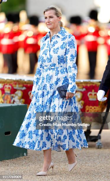 Sophie, Duchess of Edinburgh attends a performance of 'Orb and Sceptre', The Household Division's Beating Retreat Military Musical Spectacular, at...