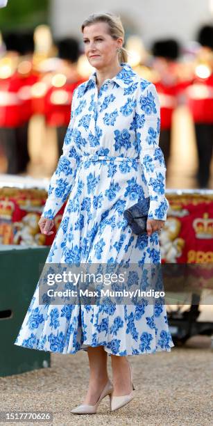 Sophie, Duchess of Edinburgh attends a performance of 'Orb and Sceptre', The Household Division's Beating Retreat Military Musical Spectacular, at...