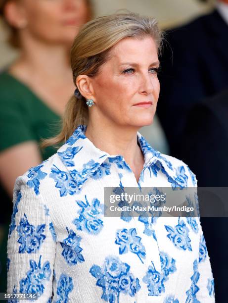 Sophie, Duchess of Edinburgh attends a performance of 'Orb and Sceptre', The Household Division's Beating Retreat Military Musical Spectacular, at...