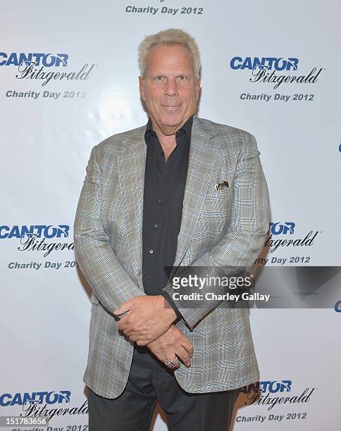 Steve Tisch attends Cantor Fitzgerald Charity Day 2012 at the offices of Cantor Fitzgerald on September 11, 2012 in Los Angeles, California.