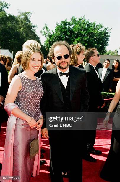 Pictured: Daughter Jennifer Crystal, Billy Crystal arrive at the 50th Annual Primetime Emmy Awards held at the Shrine Auditorium in Los Angeles, CA...