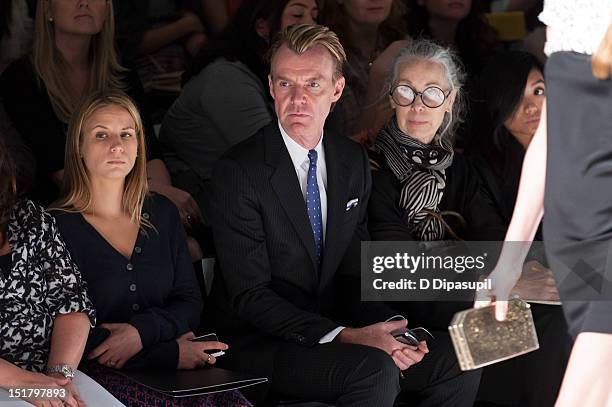 Neiman Marcus fashion director Ken Downing attends the Jenny Packham 2013 Mercedes-Benz Fashion Week Show at The Studio Lincoln Center on September...