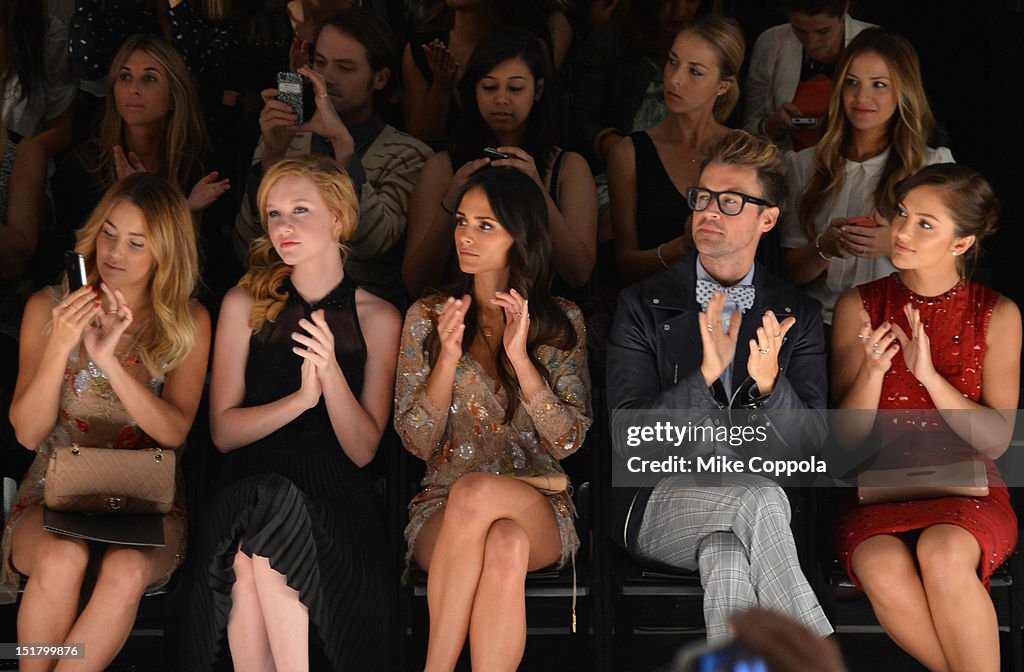 Jenny Packham - Front Row - Spring 2013 Mercedes-Benz Fashion Week